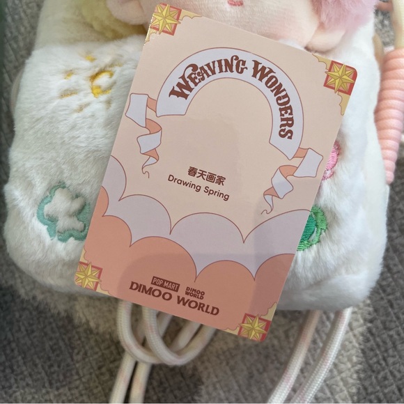 POPMART Dimoo World Plush Phone Case - Drawing Spring - Picture 5 of 7